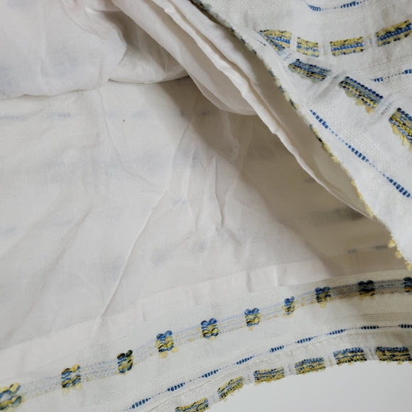 LOFT Bohemian Boucle A-Line Midi Skirt Size 2 /‎ 28 inch - Picture 9 of 11